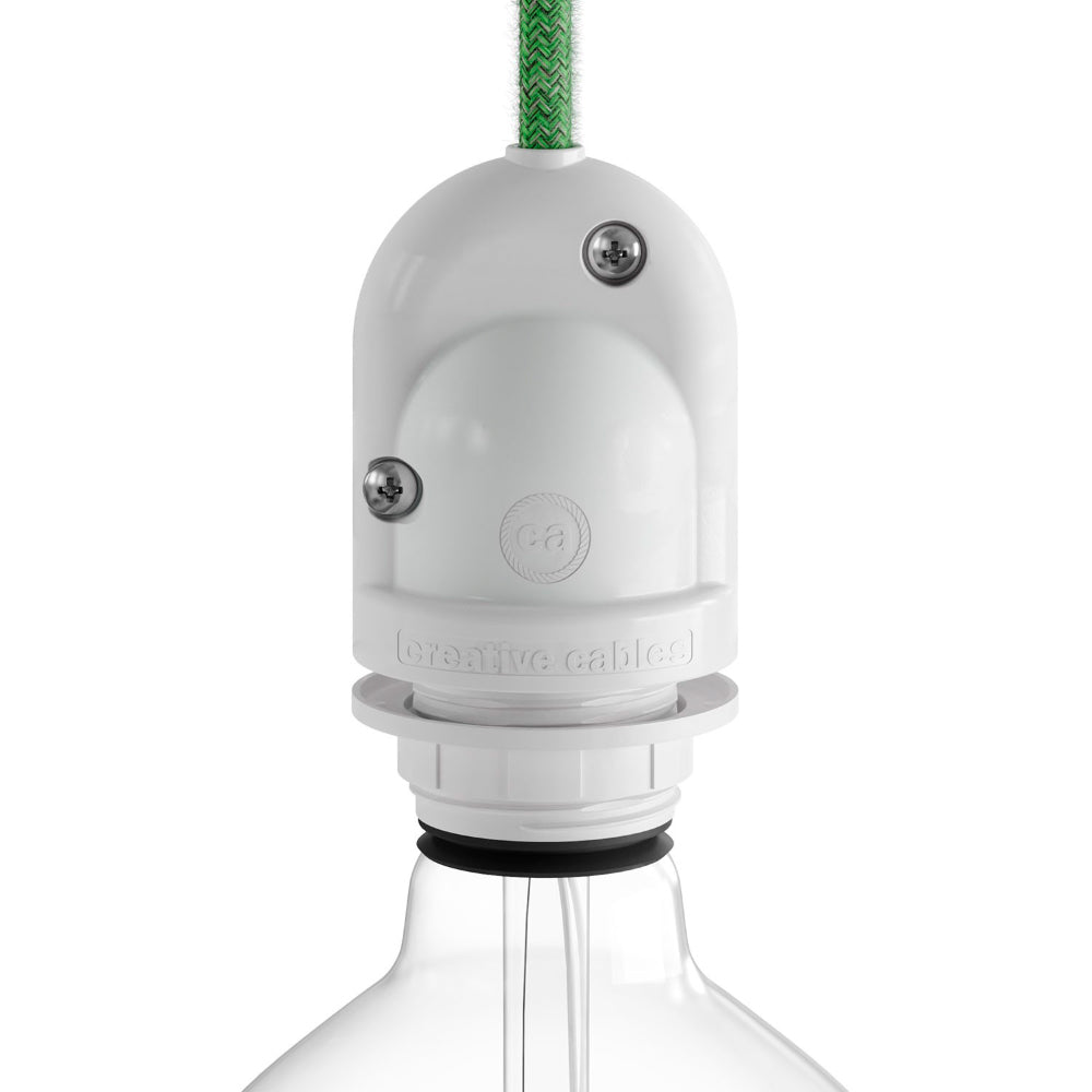 Casquilho e27 para exterior branco ip65 (retractilado)_0