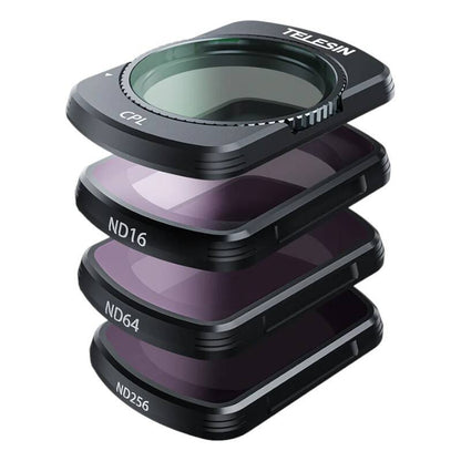 Lens filter set CPL + ND16/64/256 TELESIN for DJI Osmo Pocket 3_0