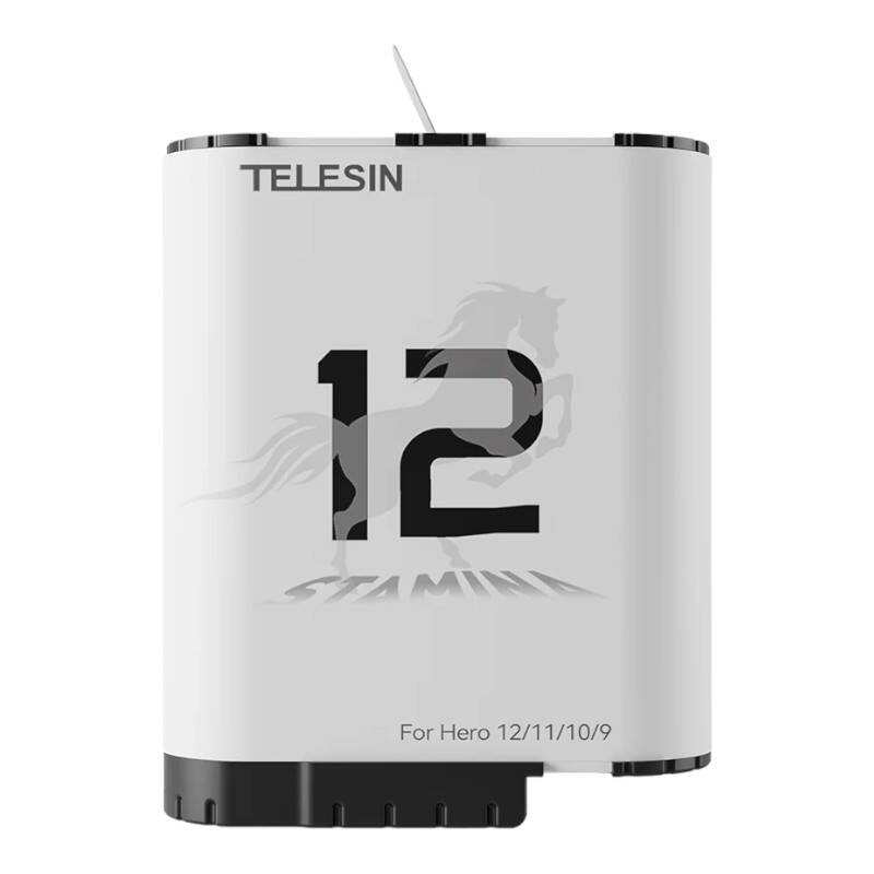 High performance stamina battery TELESIN  for GoPro Hero 12/11/10/9_0
