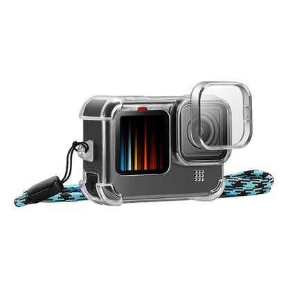 Case with Lens Cap and Neck Strap PULUZ for GoPro Hero 9 / 10 / 11_0