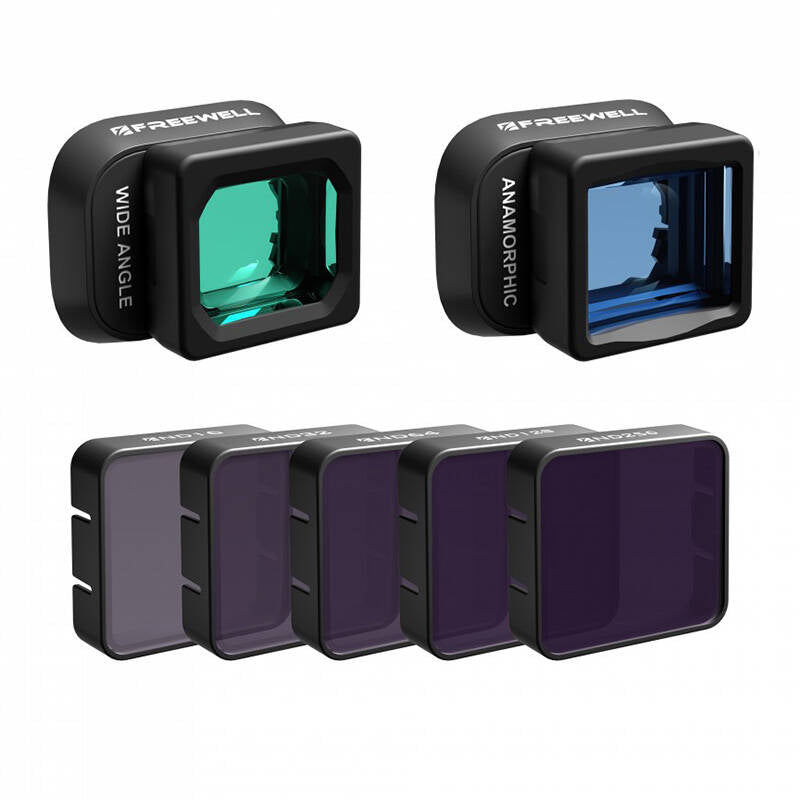 Filter set FREEEWELL wide angle, anamorphic, ND for DJI Mini 4 Pro_0