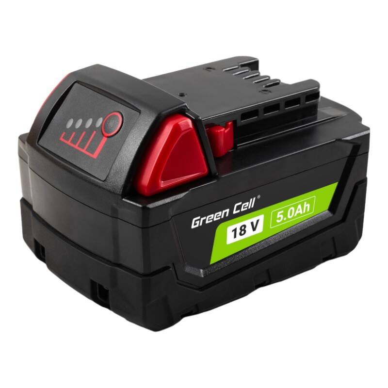 Green Cell Battery for Milwaukee M18 18V 5Ah Replacement Battery M18 B5 4932430483_1