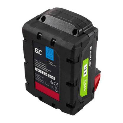Green Cell Battery for Milwaukee M18 18V 5Ah Replacement Battery M18 B5 4932430483_4