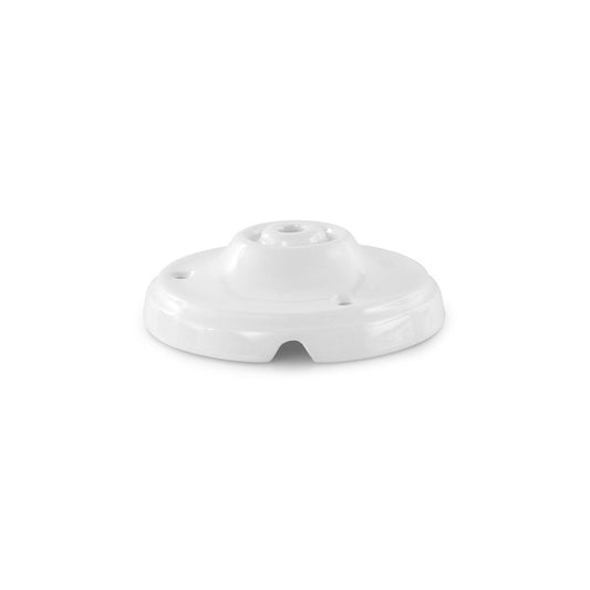 Floron Ã¸105mm porcelana vintage sÃ©rie branca inclui kit de montagem_0