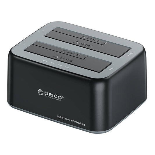 Orico HDD Docking Station 3.5 Inch Dual-Bay USB-A 3.0_0