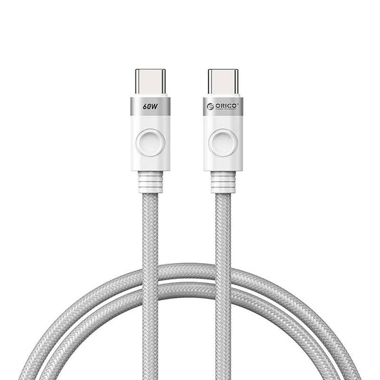 Orico Charging Cable 60W USB-C to C - white_0
