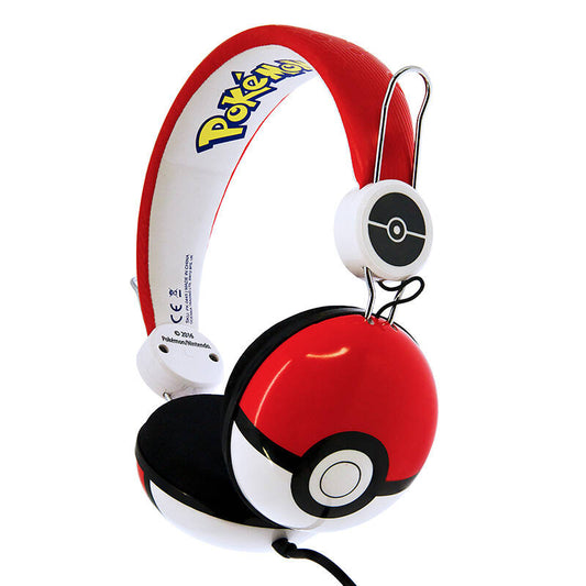 Wired headphones for Kids OTL Pokemon Pokeball Dome (red)_0