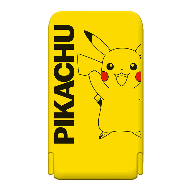 Magnetic powerbank OTL 5000 mAh, USB-C 15W, Pokemon Pikatchu with stand (yellow)_2