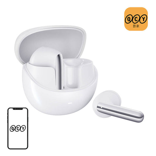 Earphones TWS QCY AilyBuds Pro HT10 , ANC (white)_0
