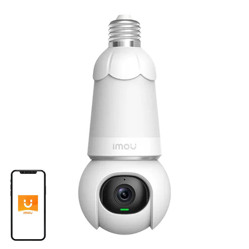 2in1 Bulb and 360° Outdoor Camera WiFi IMOU Bulb Cam 5MP_0