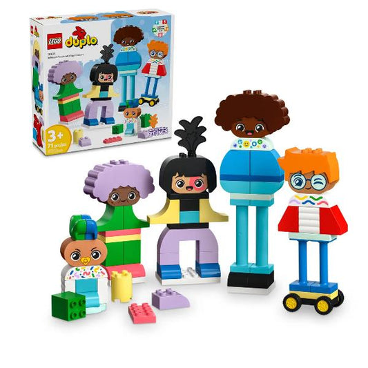 Konstruktionsspielzeug LEGO / DUPLO Baubare Menschen mit grandes sentimentos / 100011252_0