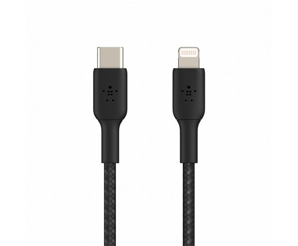 CAVO INTRECCIATO DA USB-C A LIGHTNING 1M - NERO_0