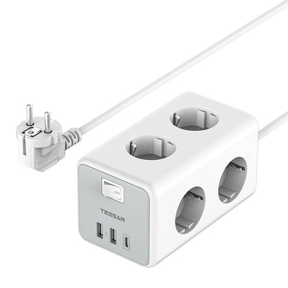 TESSAN Power strip TS-306-C_0