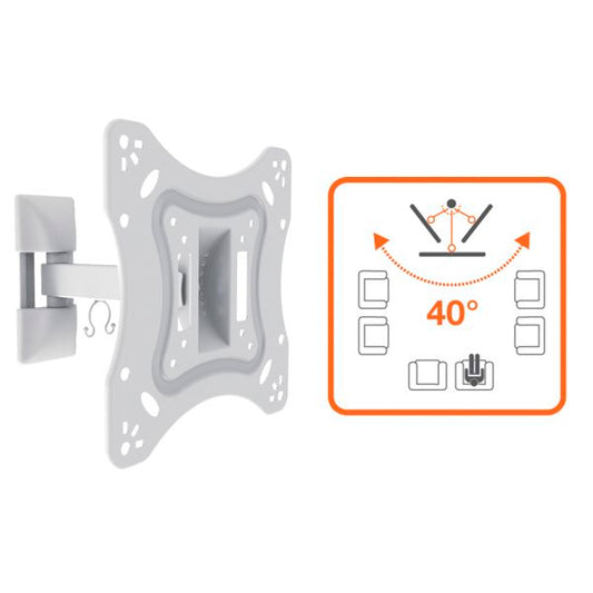Suporte TV Metronic / Branco / 28" a 42"_0