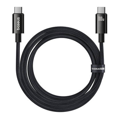 Baseus Tungsten Gold USB-C 3.2 / USB-C 3.2 cable 100W 4K 60Hz 1.5m - black_6