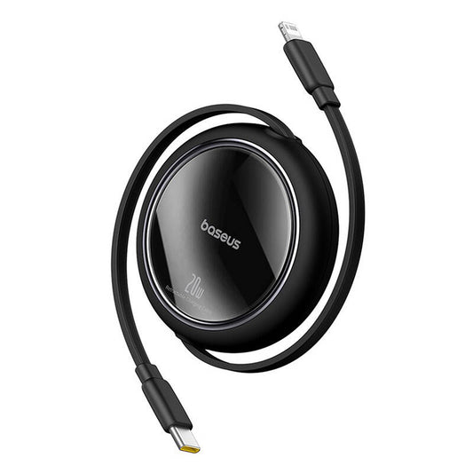 USB Cable Baseus Free2Pull USB-C to iP 20W 1m (black)_0