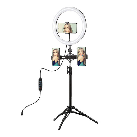 Ring light PULUZ with tripod and phone holder PKT3099B_0