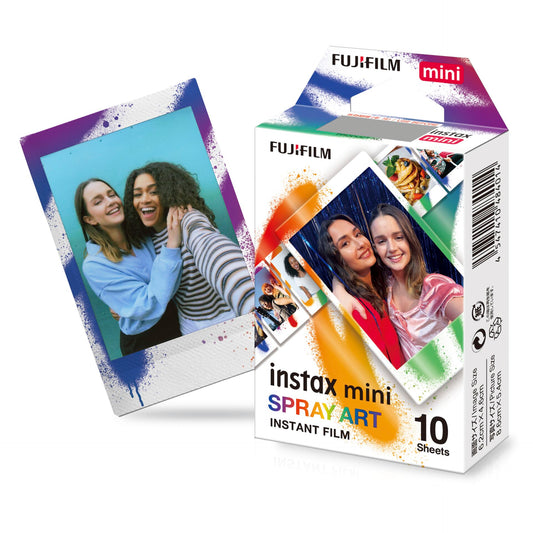 Carga Fujifilm Instax Mini Spray Art (10 Folhas)