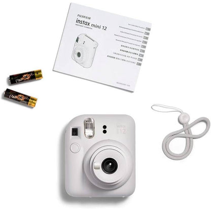 Máquina Fotográfica Instantânea Fujifilm Instax Mini 12 Branco Argila