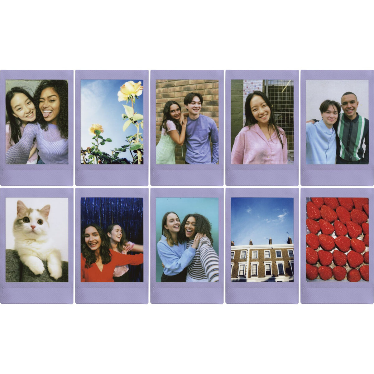 Fujifilm Película Instantânea Instax Mini Film 10 Folhas Soft Lavender