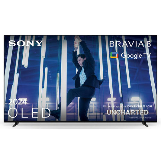 Televisão Smart TV Sony Bravia XR Série XR80 (2024) 77"/195,6cm OLED 4K UHD Google TV