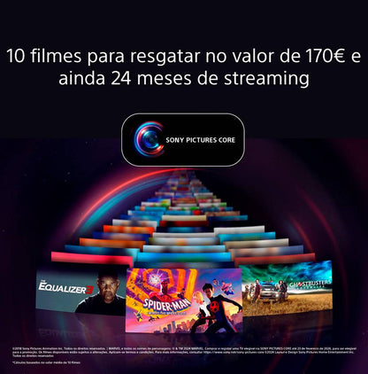 Televisão Smart TV Sony Bravia XR Série XR80 (2024) 77"/195,6cm OLED 4K UHD Google TV