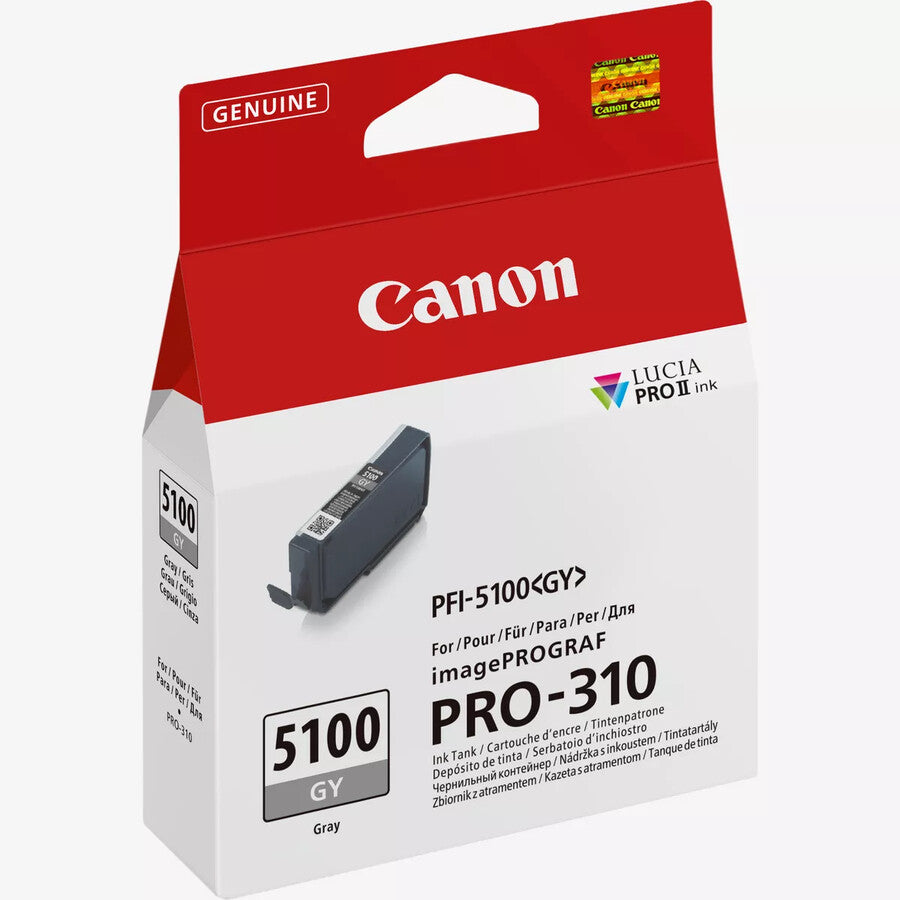 Tinta Canon PFI-5100 GY / Cinza / 6959C001_1