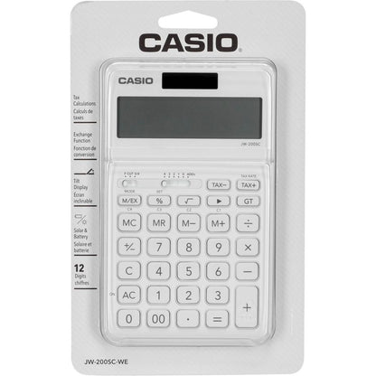 Calculadora Casio / Branca / JW-200SC-WE_0
