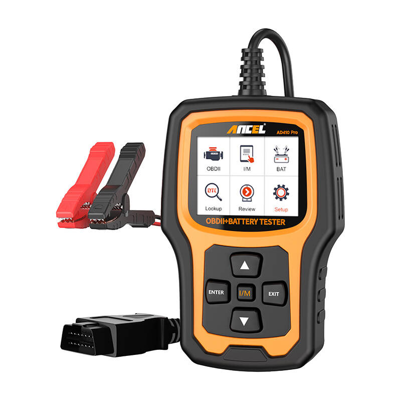 2in1 Diagnostic Scanner OBD2 and Battery Tester Ancel AD410 PRO_0
