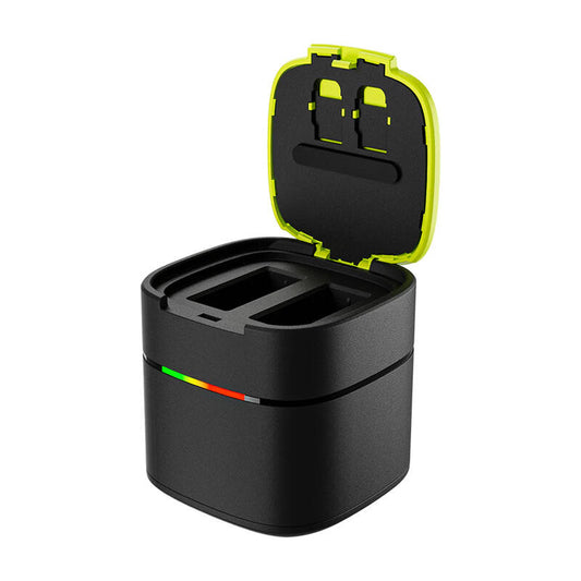 Fast charging box TELESIN for GoPro Hero 12/11/10/9 batteries_0