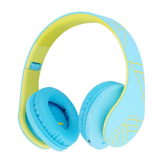 Wireless Headphones for kids PowerLocus P2 (blue-green)_0