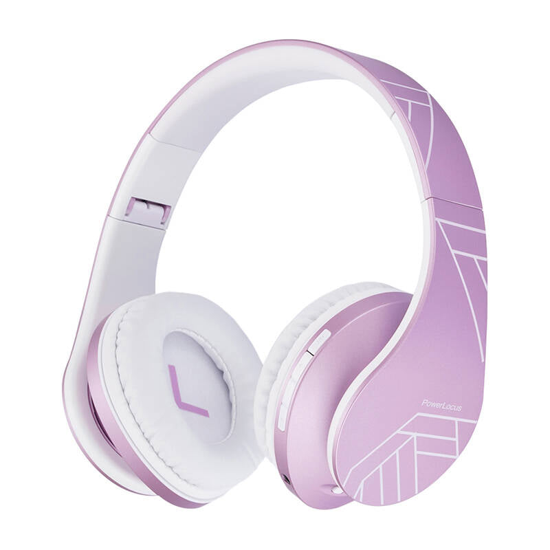 Wireless Headphones for kids PowerLocus P2 (pink-white)_0