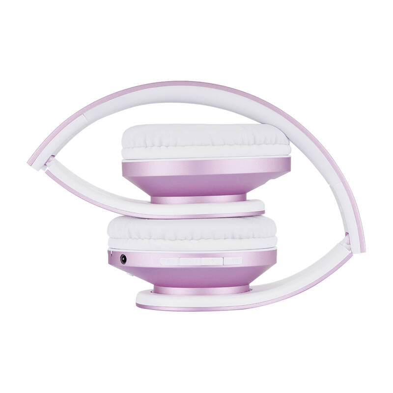 Wireless Headphones for kids PowerLocus P2 (pink-white)_3