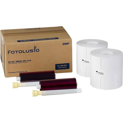 Media Set DNP DS-RX 1 HS 10x15 cm 2x 700 Folhas / Preto_1