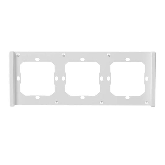 Frame for M5 80 smart wall switch 3-way triple SONOFF M5-3C-80-FW (white)_0