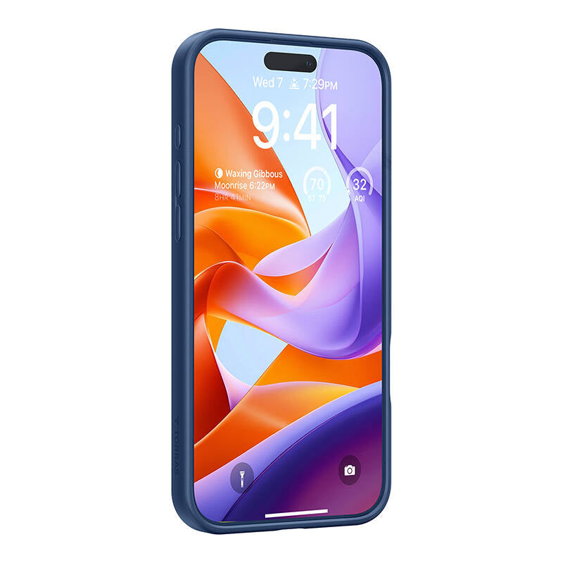 Torras Ostand Pro Case for iPhone 16 Pro (Blue)_3