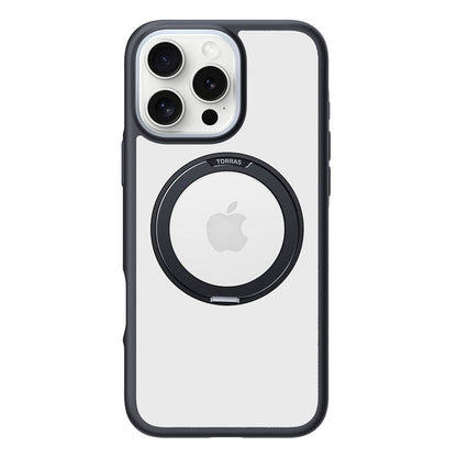 Torras Ostand R Fusion Case for iPhone 16 Pro (Black)_0