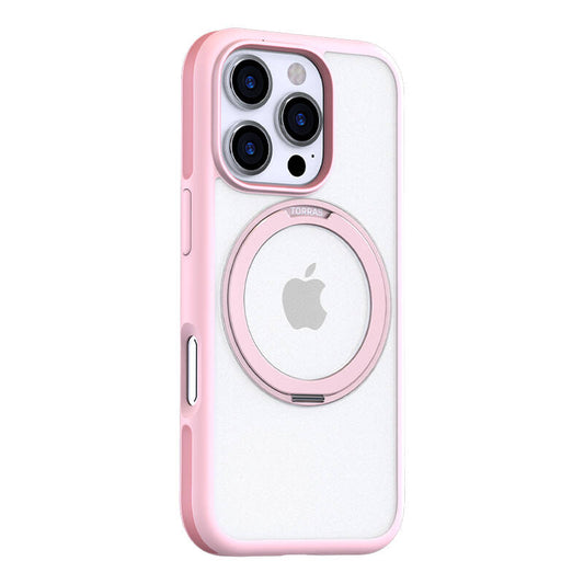 Torras Ostand R Fusion Case for iPhone 16 ProMax (Pink)_0