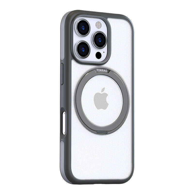 Case Torras Ostand R Fusion dla iPhone 16 ProMax (Szare)_0