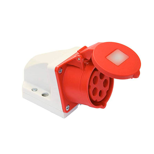 Cetac base superfÃ­cie 3p+n+t vermelho 32a 400v~ ip44_0