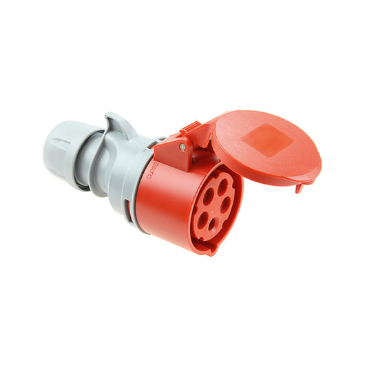 Cetac base aÃ©rea 3p+n+t vermelho 32a 400v~ ip44_0