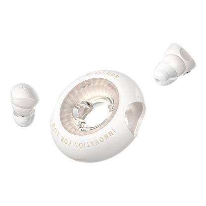 Auriculares Bluetooth Vention NBRN0 con estuche de carga/ Autonomía 6h/ Beige_2