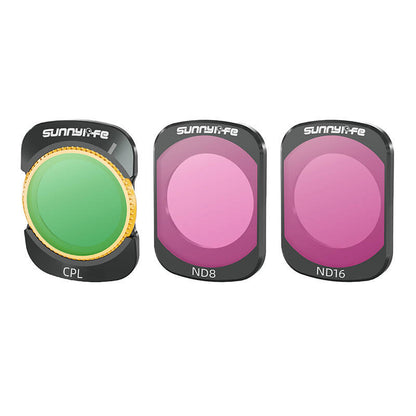 Lens Filters CPL, ND8, ND16 Sunnylife for DJI Osmo Pocket 3_0