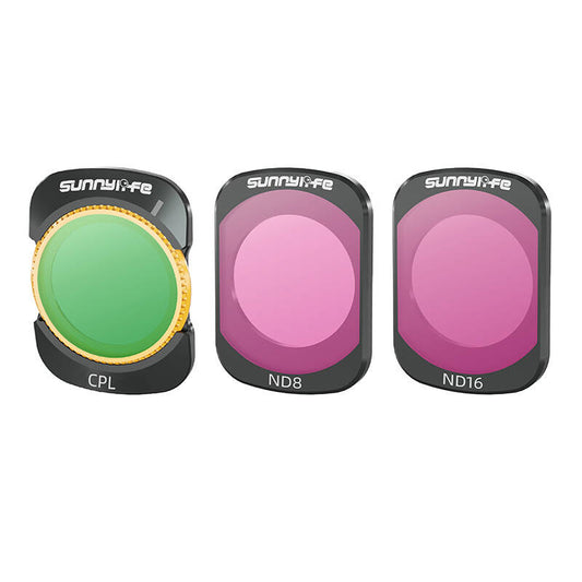 Lens Filters CPL, ND8, ND16 Sunnylife for DJI Osmo Pocket 3_0