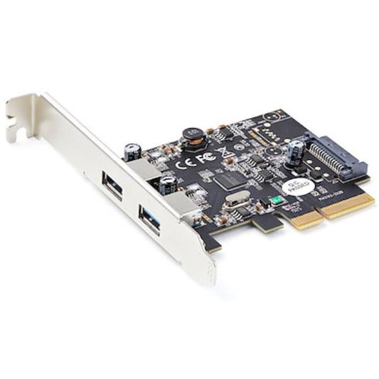 Card USB 3.2 GEN 2 Startech / Preto / PEXUSB312A3_0
