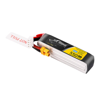 Tattu 3s 550mAh 95C 11.4V HV Lipo Battery with XT30 Plug Long-Pack_2