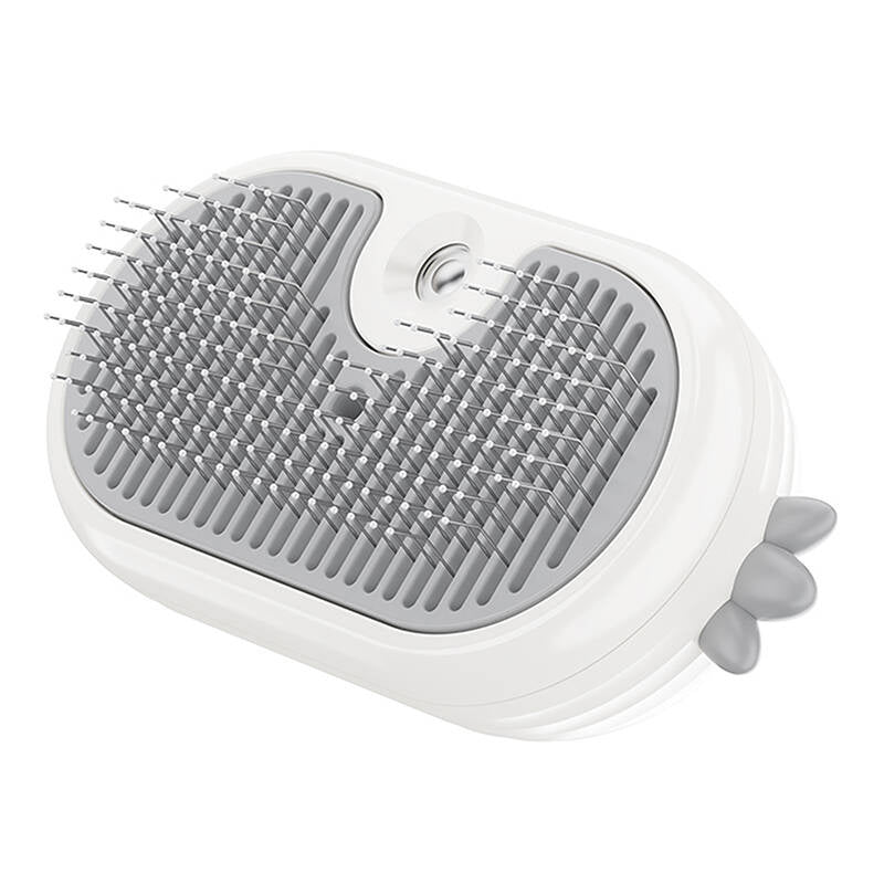 Rojeco Cat Steam Brush with massage function (white)_3