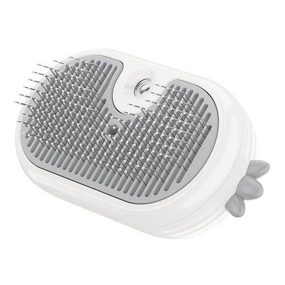 Rojeco Cat Steam Brush with massage function (white)_3