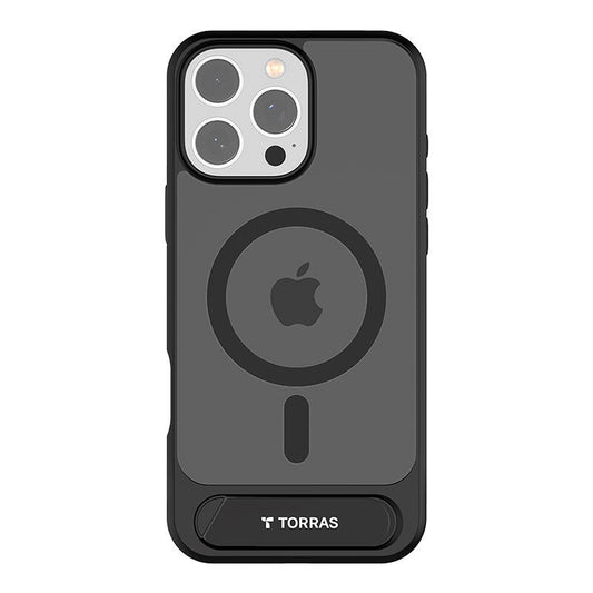 Torras Pstand Series Case for iPhone 16 Pro (black)_0