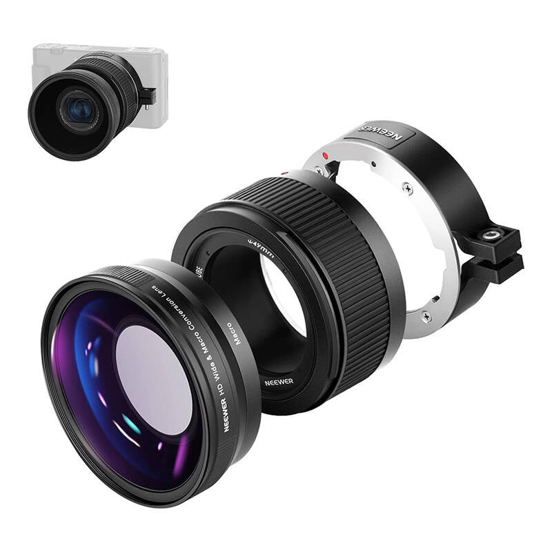 Neewer wide angle lens for Sony ZV1 (black)_0
